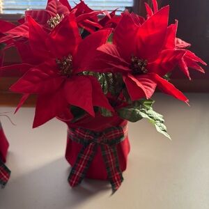 NWT Fake poinsettia